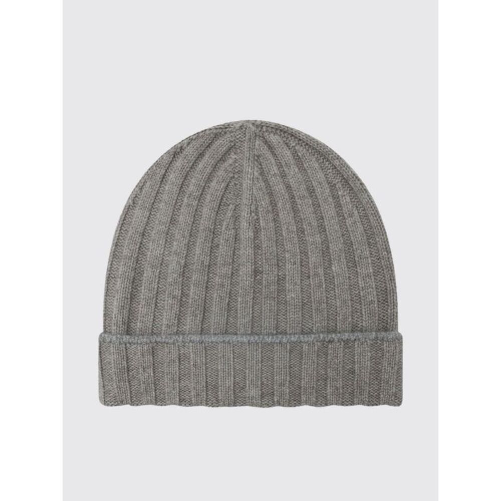 Brunello Cucinelli Men Brunello Cucinelli Rib-Knit Pure Cashmere Beanie